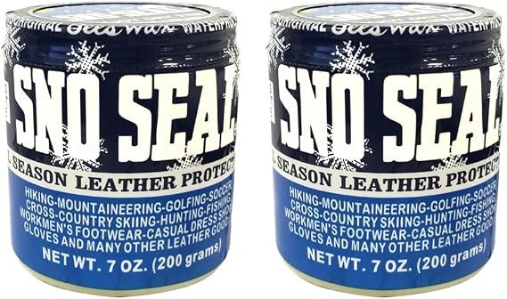 Atsko Sno-Seal Original Beeswax Waterproofing Leather Protector, 7 oz